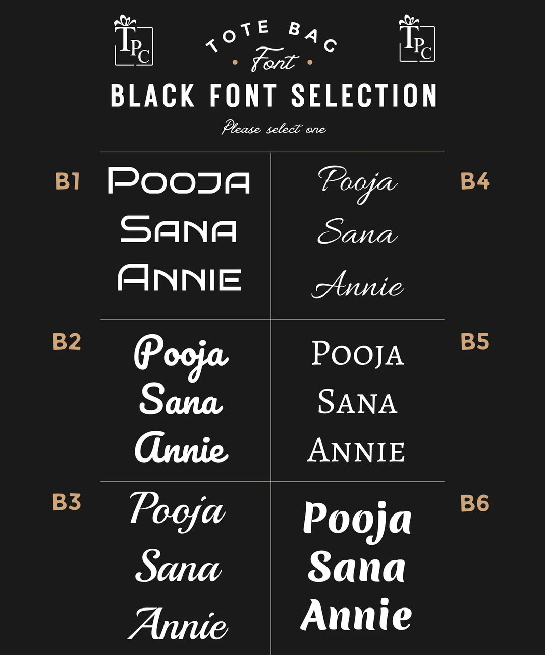 Tote Bags - Royal Jewel Monochrome Black Edition