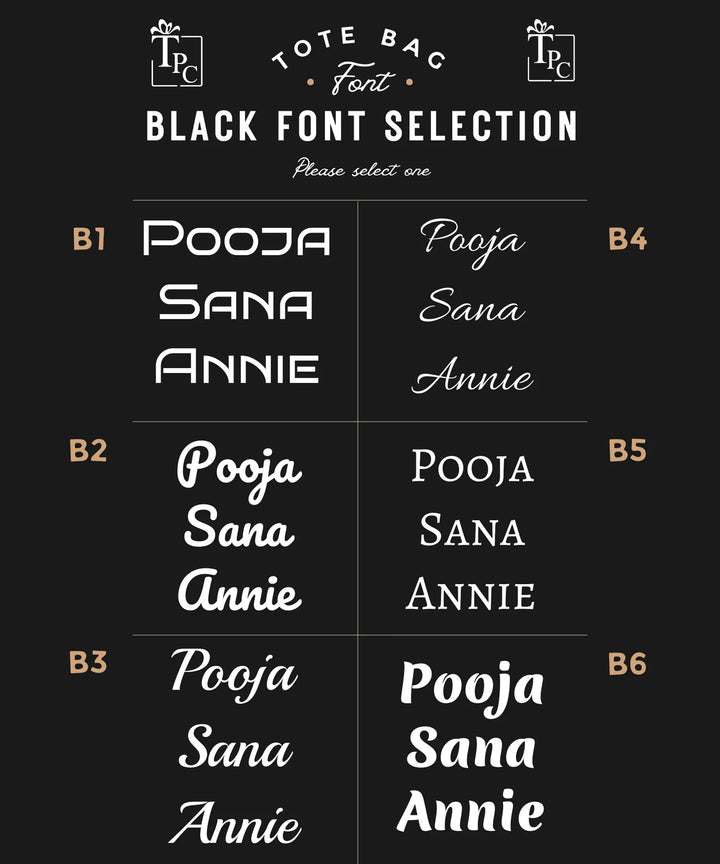 Tote Bags - Royal Jewel Monochrome Black Edition