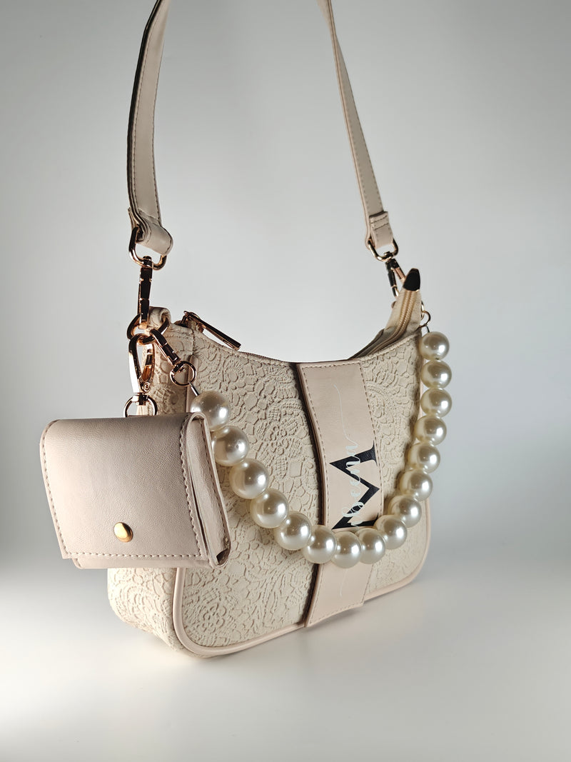 Mini Sling Bag - White Gilded Grace Limited Edition