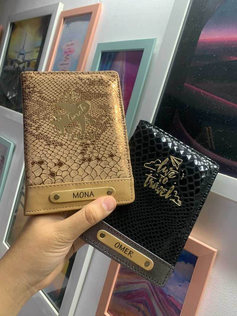 GENUINE LEATHER PASSPORT COVER