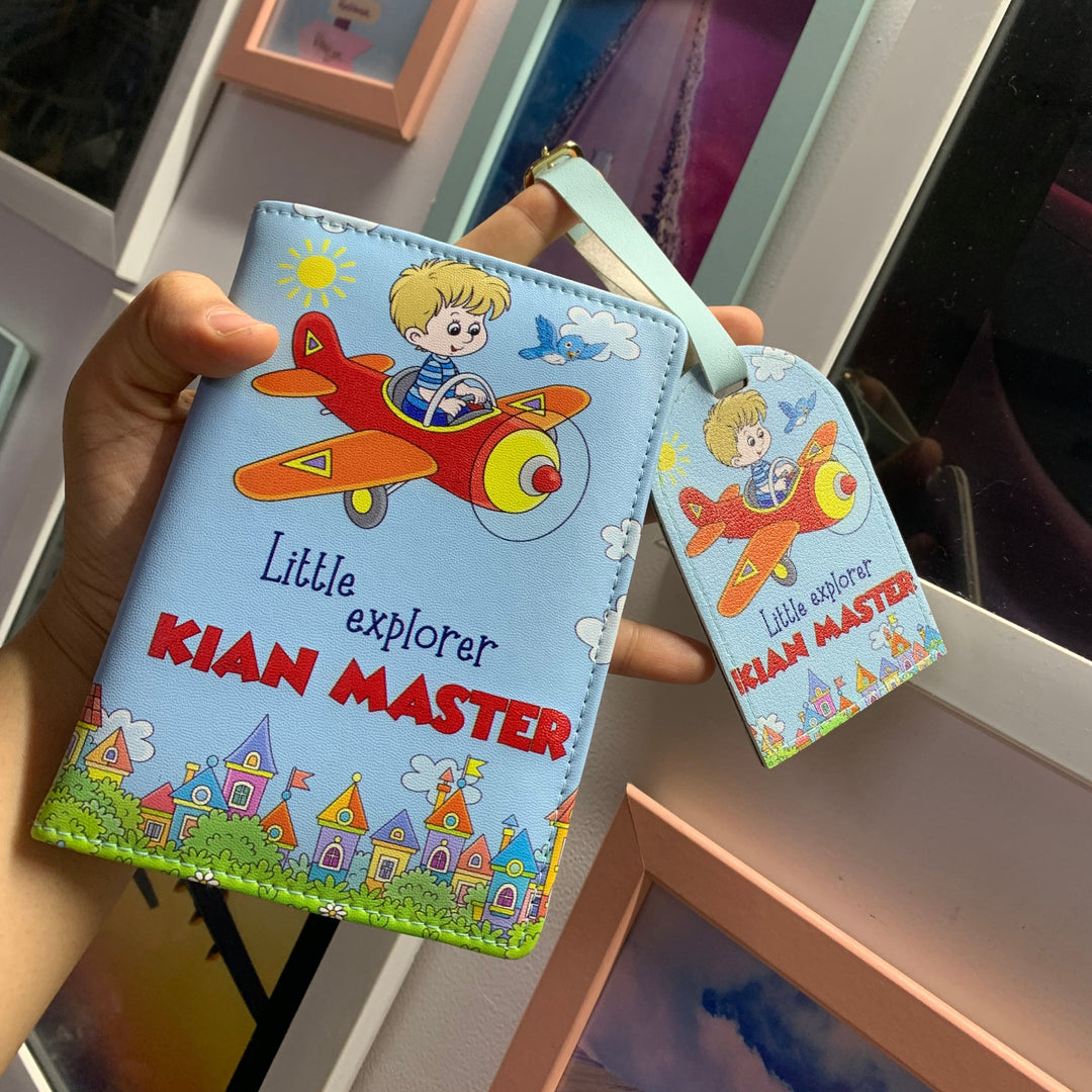 Kids Passport Cover - Little Explorer 2
