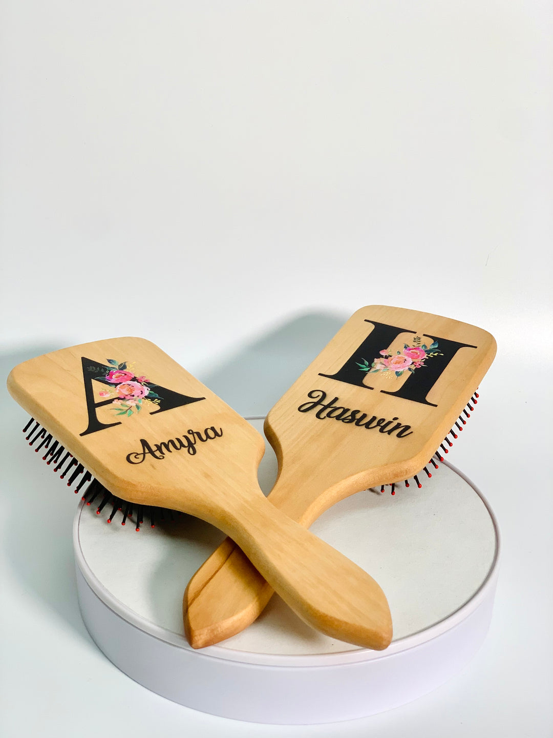 Personalised Wooden Hair Brush
