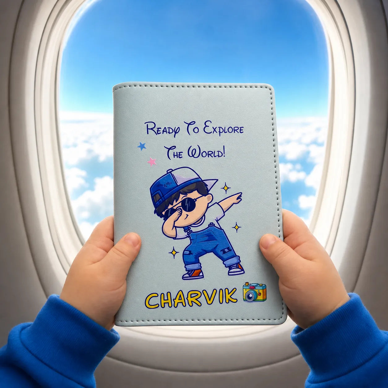 Kids passport cover by tpc gifts 