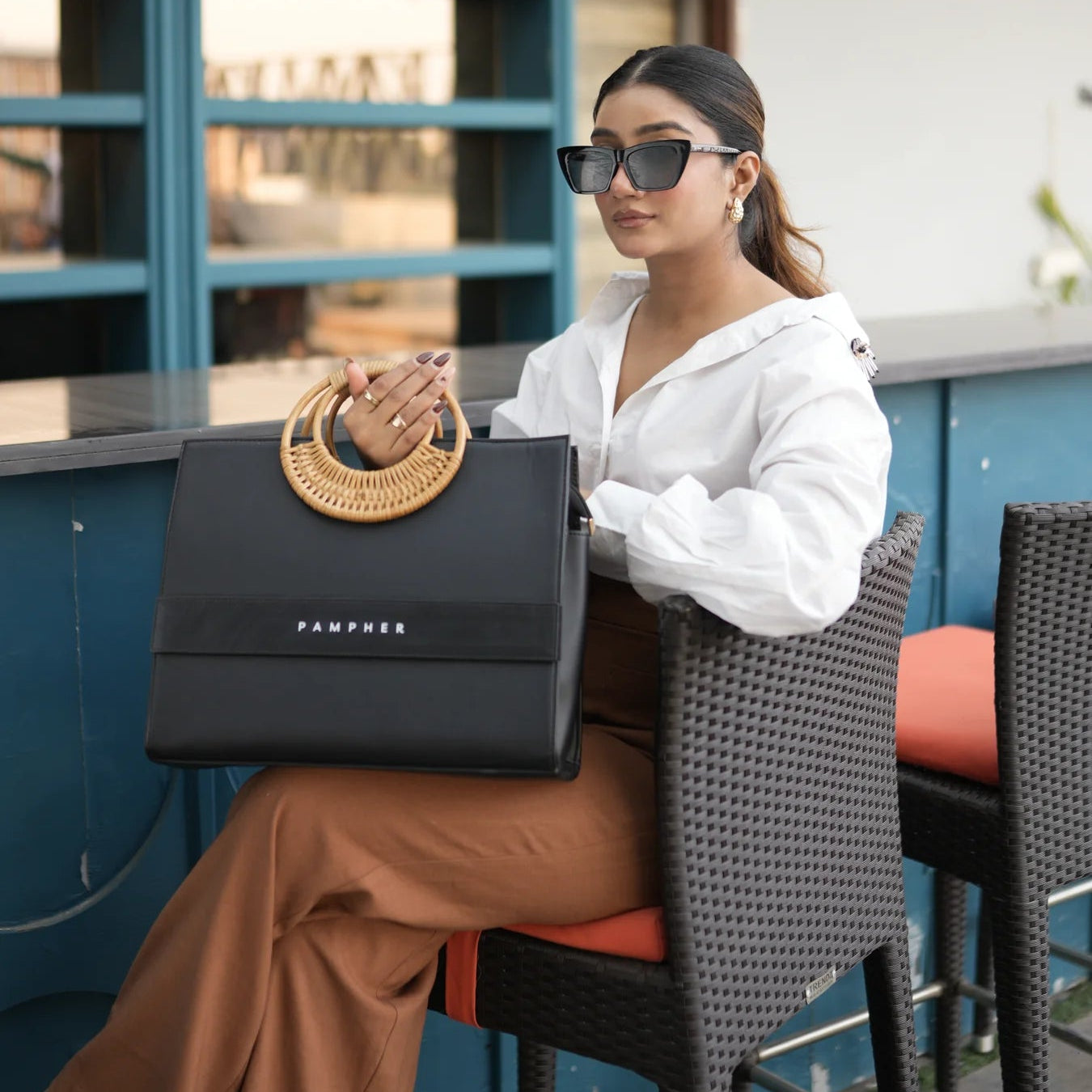 Personalized Black Tote Bag by TPC Gifts 