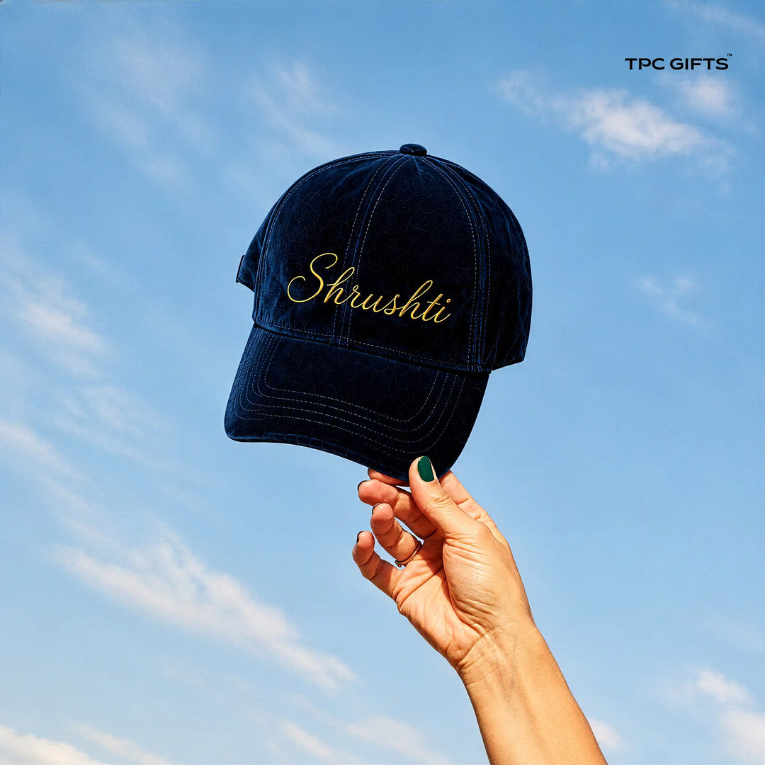 Personalised Velvet Cap