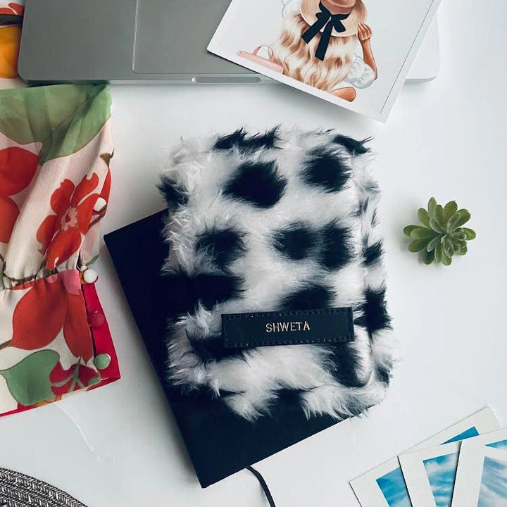 Personalised Passport Cover Polka Dot Fur - TPC Gifts