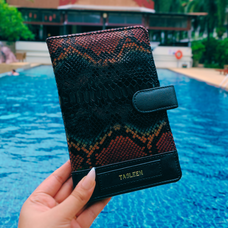Black Passport wallet by TPC Gifts