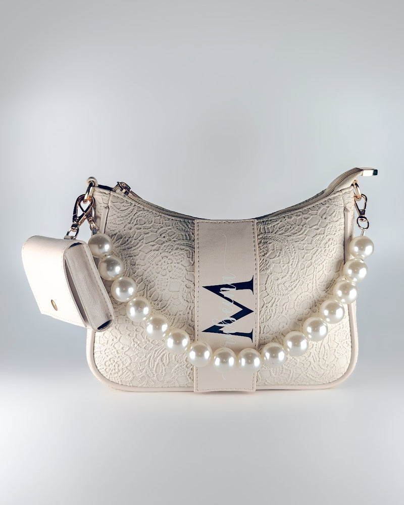 Mini Sling Bag - White Gilded Grace Limited Edition
