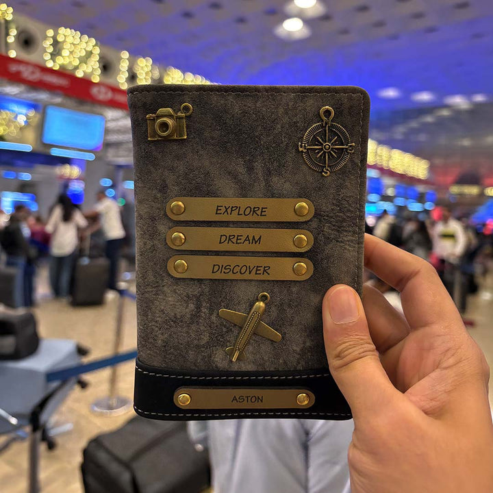 Explore · Dream · Discover Passport Cover
