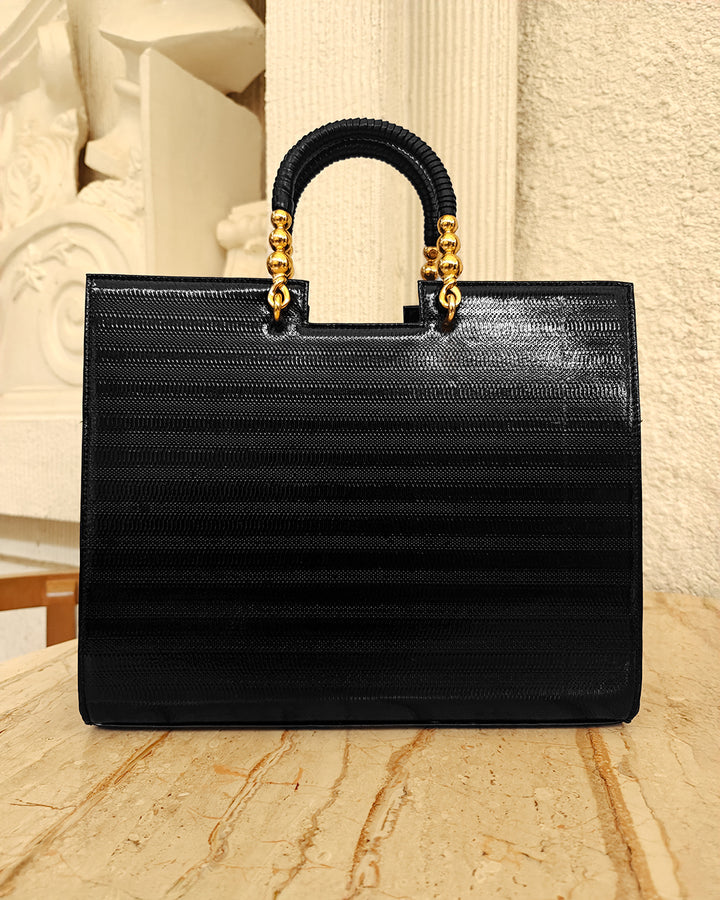 Tote Bags - Royal Jewel Lustrous Black Edition (with Golden Font)