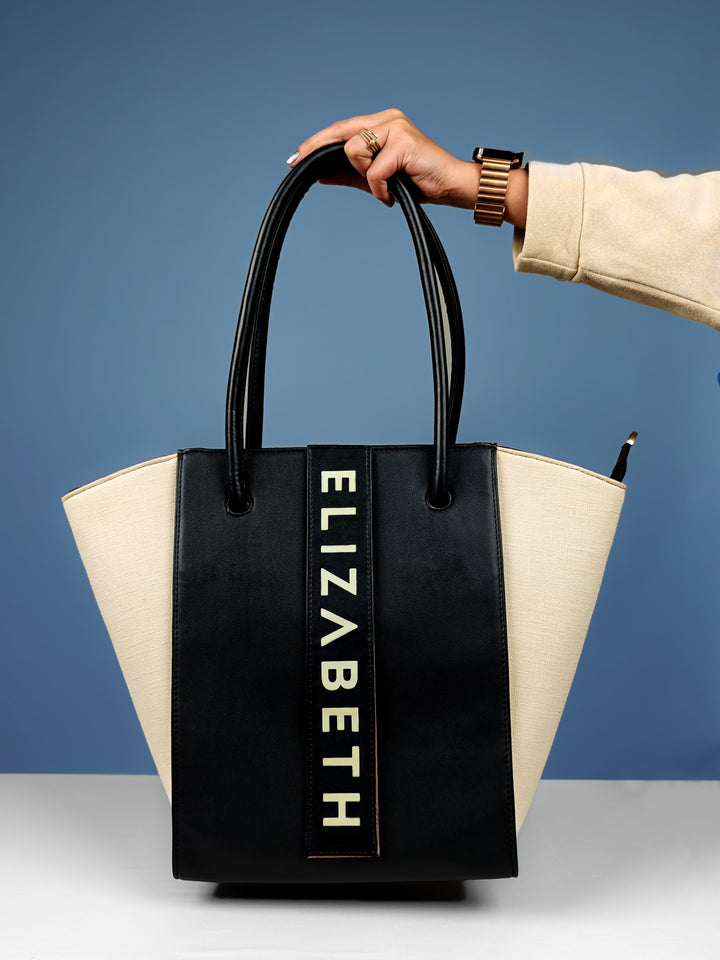 Tote Bags for Women - Frost &amp; Noir Edition by TPC Gifts front shot