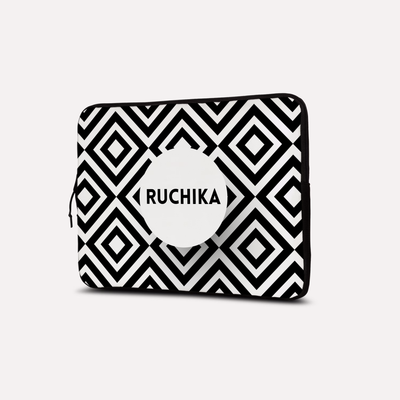 TPC Gifts Personalized Laptop Sleeve - Hex Print