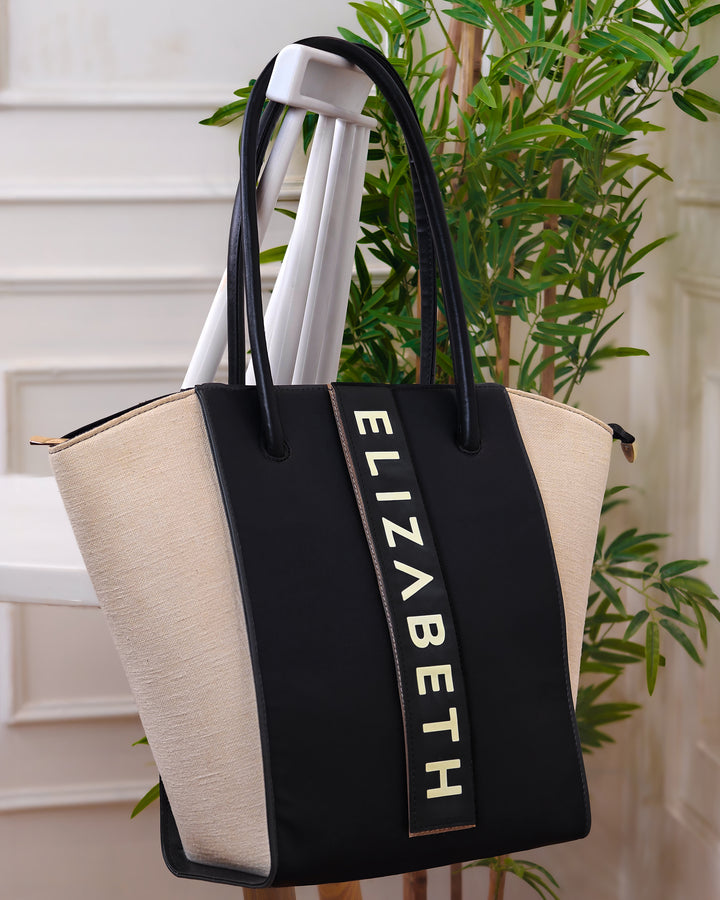 Tote Bags For Women - Frost &amp; Noir Edition By Tpc Gifts Front Shot