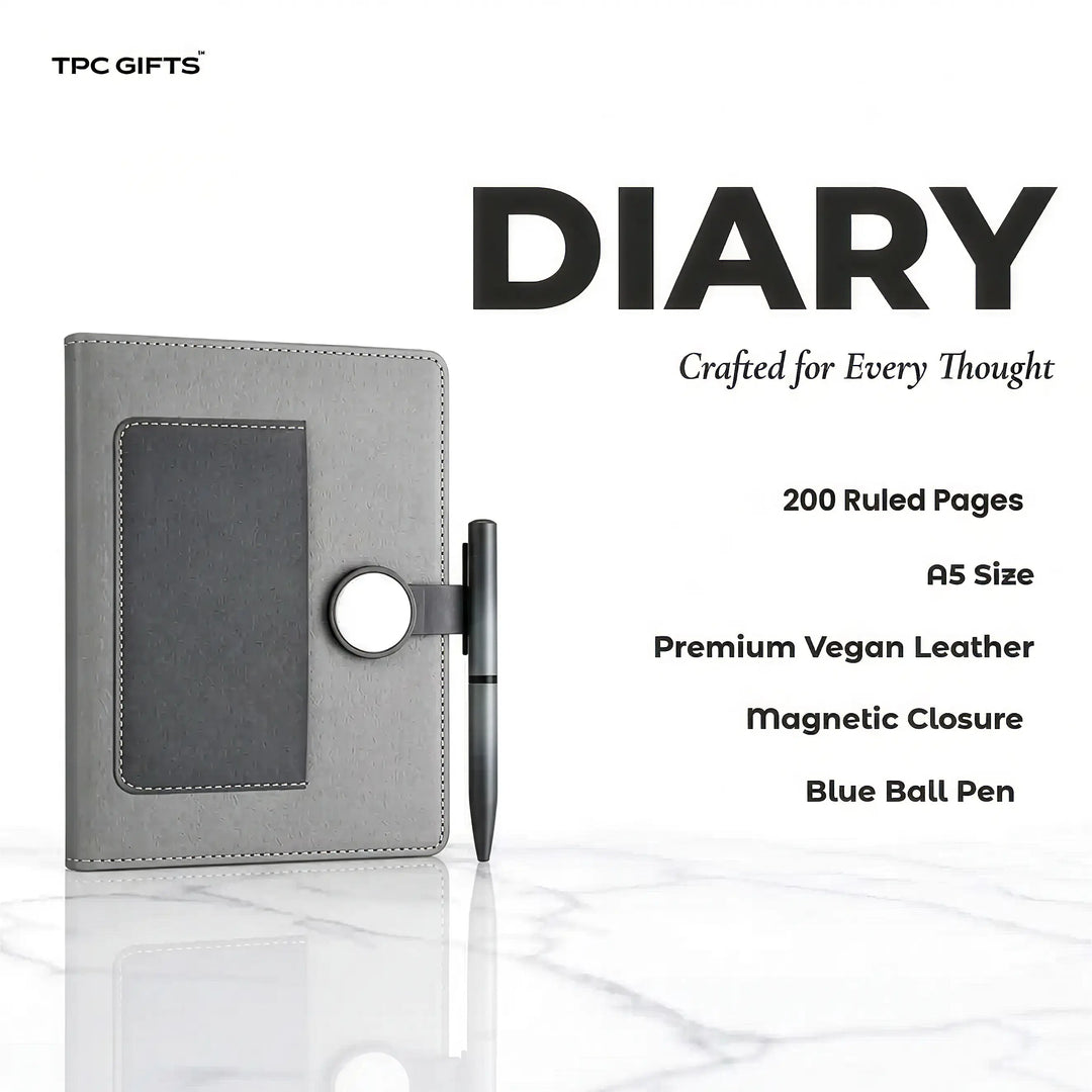 The Keepsake Set – Personalised 3-in-1 Diary, Bottle &amp; Pen Gift Set