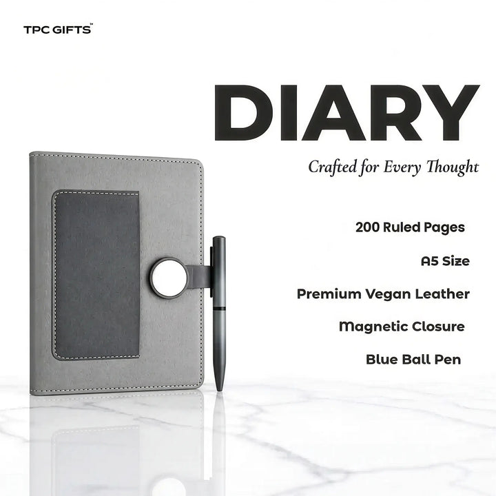 The Keepsake Set – Personalised 3-in-1 Diary, Bottle &amp; Pen Gift Set