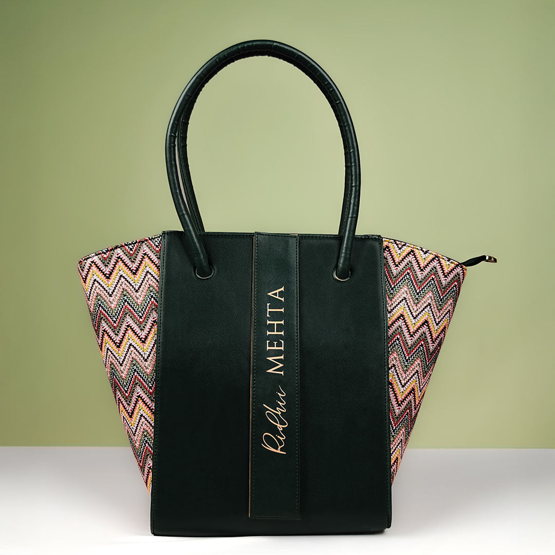 Tote Bags for Women - Emerald Fusion Edition