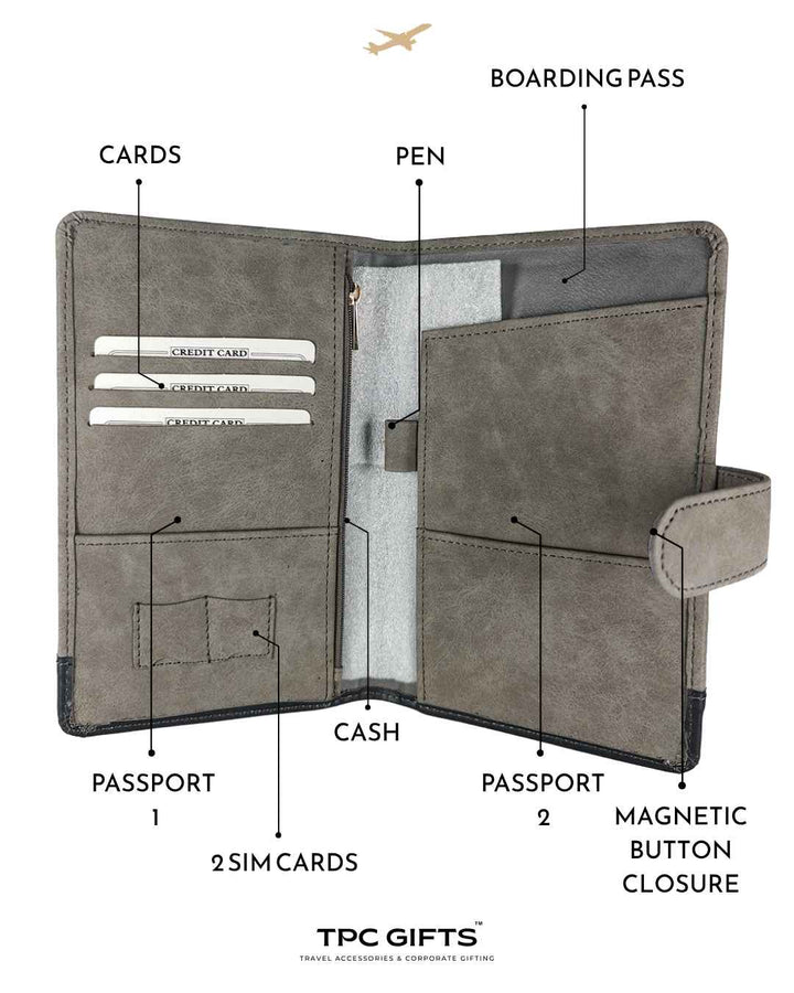 Dual Tone Travel Organizers