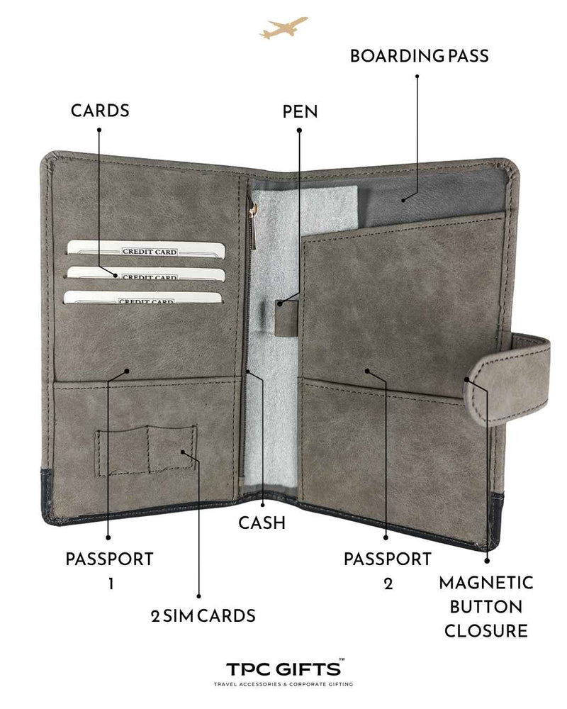 Dual Tone Travel Organizers