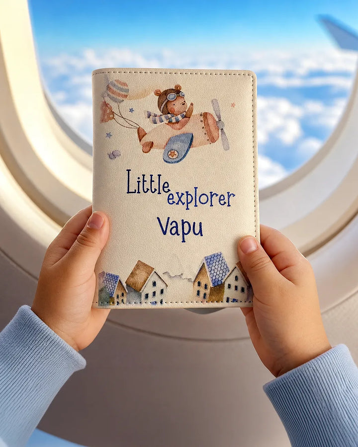 Kids Passport Cover - Little Explorer