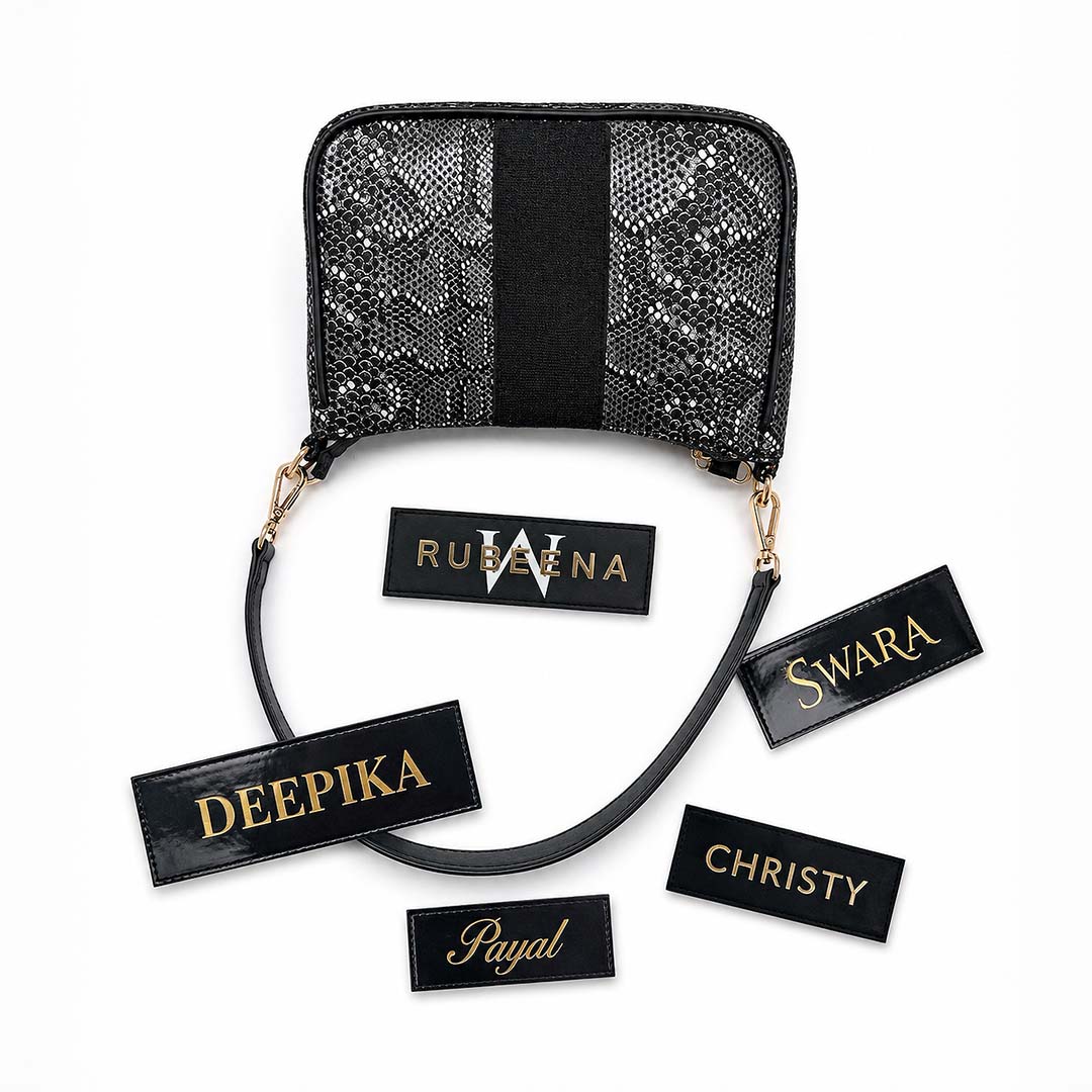 Mini Sling Bag - Monochrome Royal Jewel
