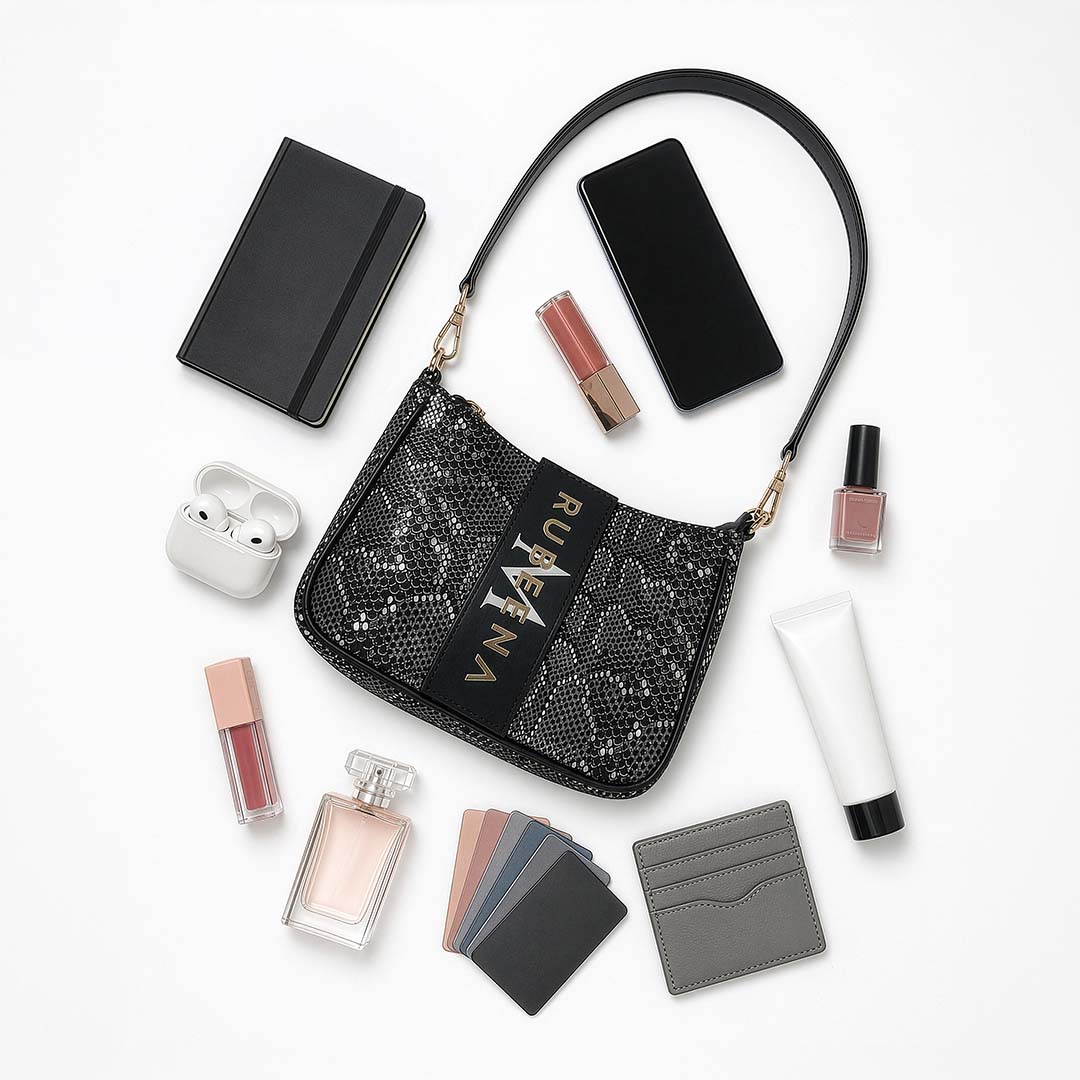 Mini Sling Bag - Monochrome Royal Jewel