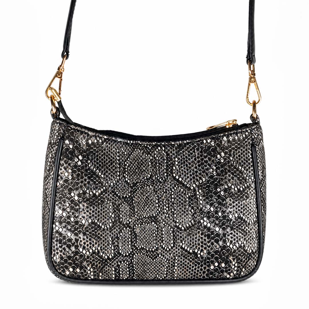 Mini Sling Bag - Monochrome Royal Jewel