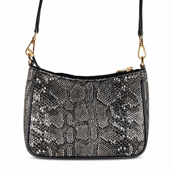 Mini Sling Bag - Monochrome Royal Jewel