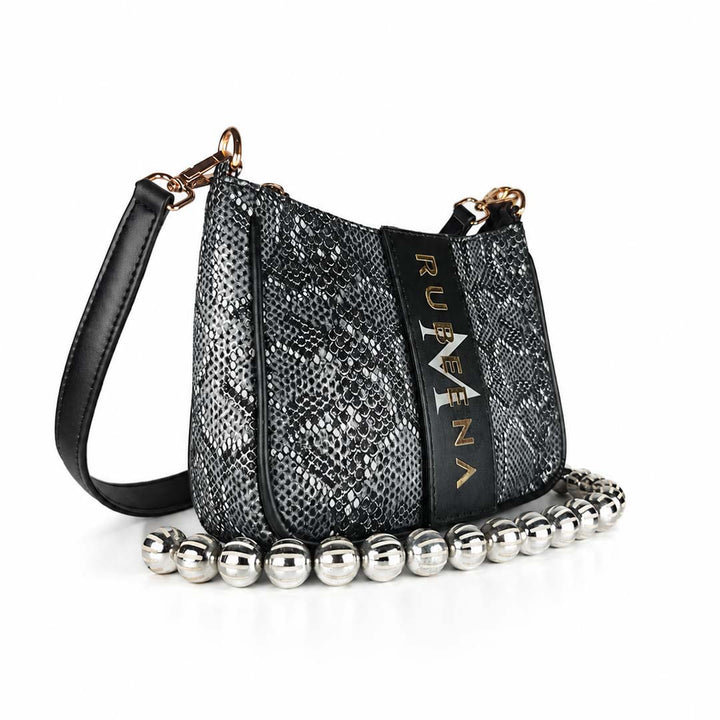 Mini Sling Bag - Monochrome Royal Jewel