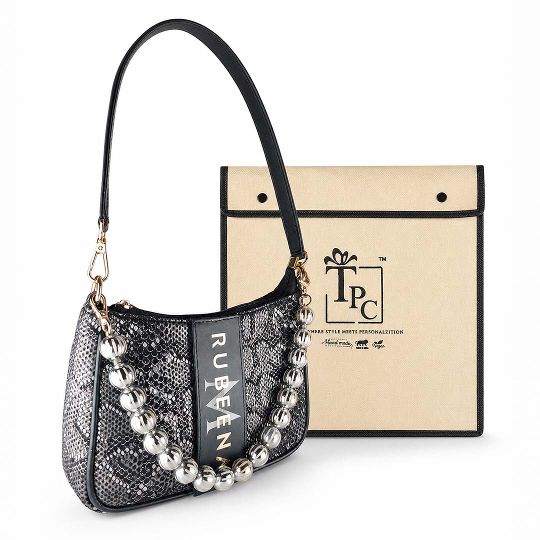 Mini Sling Bag - Monochrome Royal Jewel