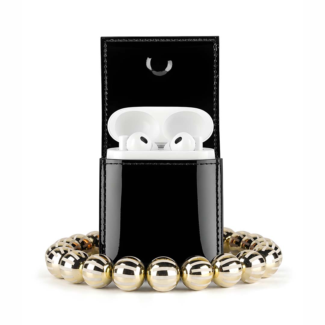 The Lustrous Black Sling Bag