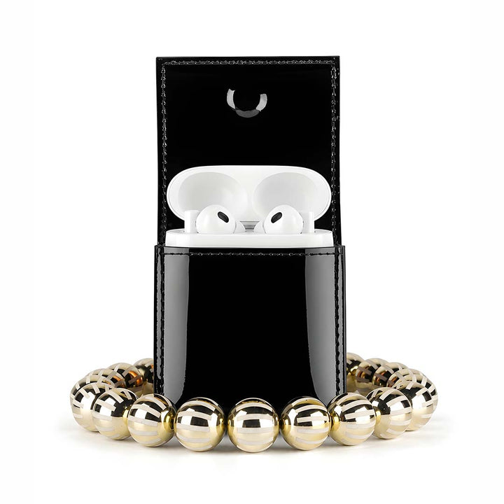 The Lustrous Black Sling Bag