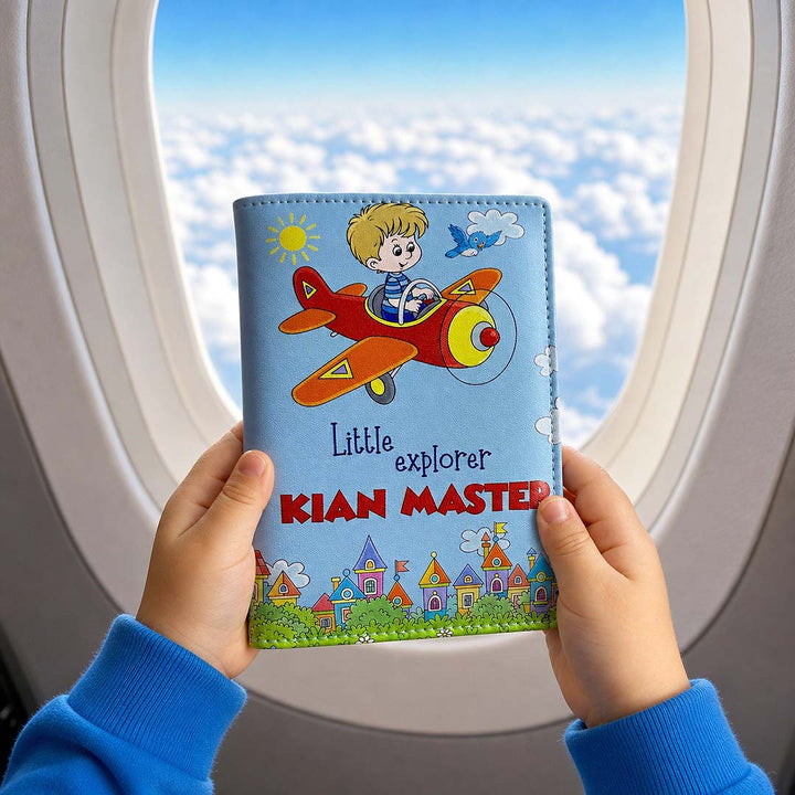 Kids Passport Cover - Little Explorer 2
