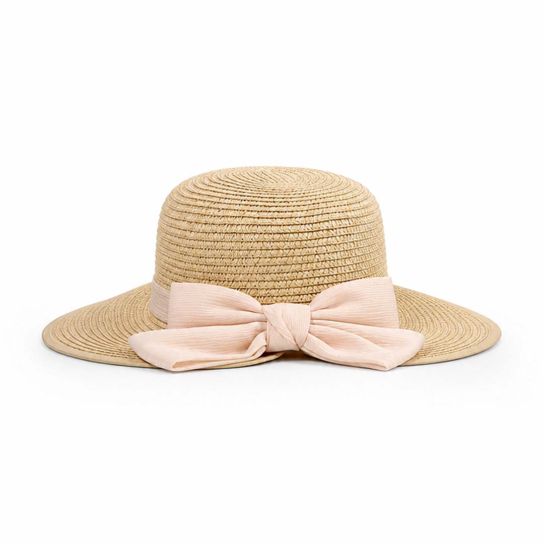 Rivièra — Personalised Wide-Brim Straw Beach Hat