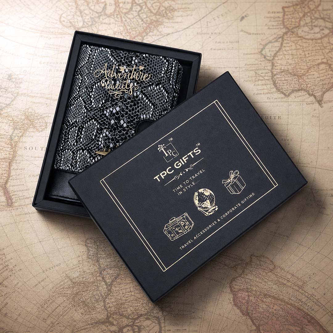 Monochrome Miles Travel Wallet