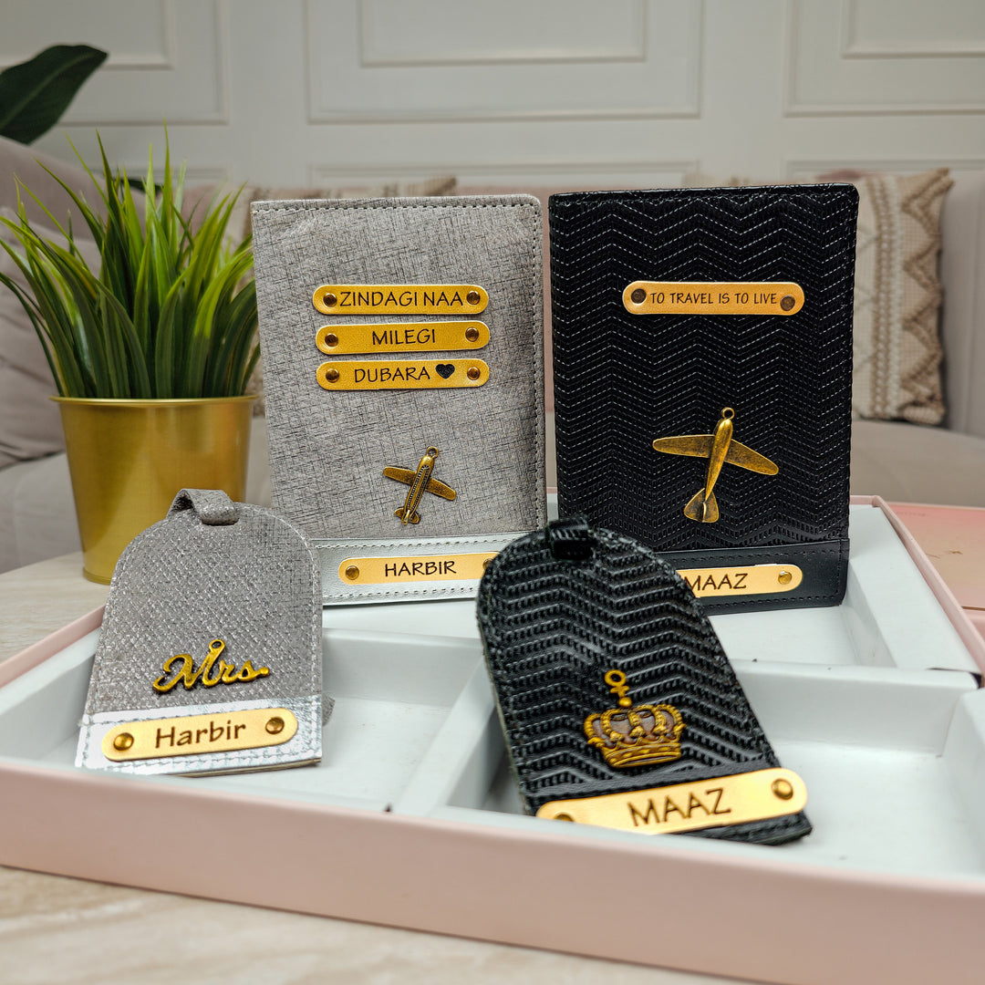 Couple passport covers by Tpc Gifts