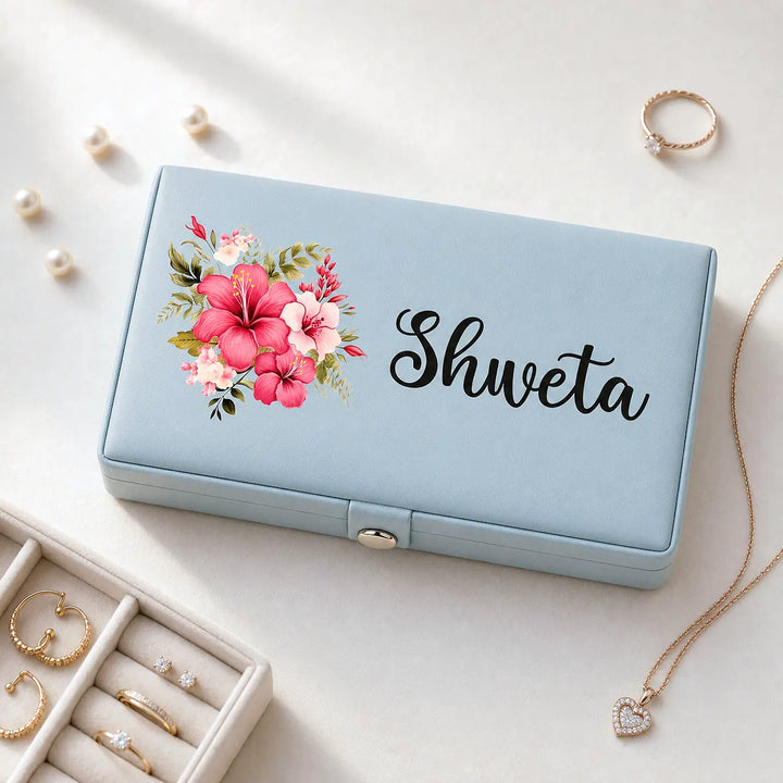 Personalised Jewellery Vanity Case