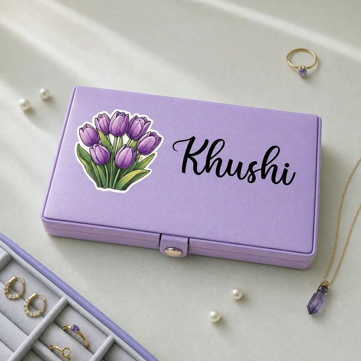 Personalised Jewellery Vanity Case