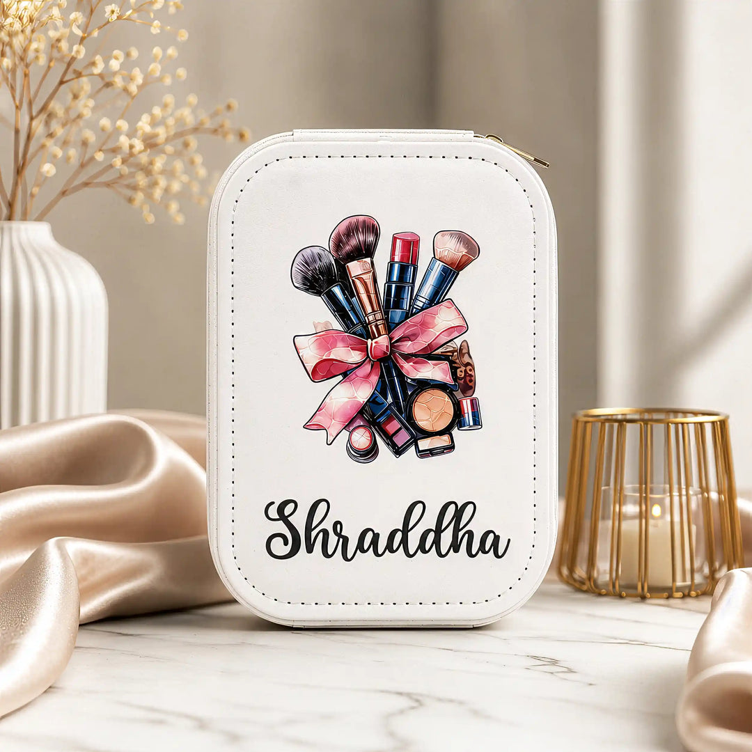 Glow &amp; Go — Personalised LED Vanity Jewellery Box