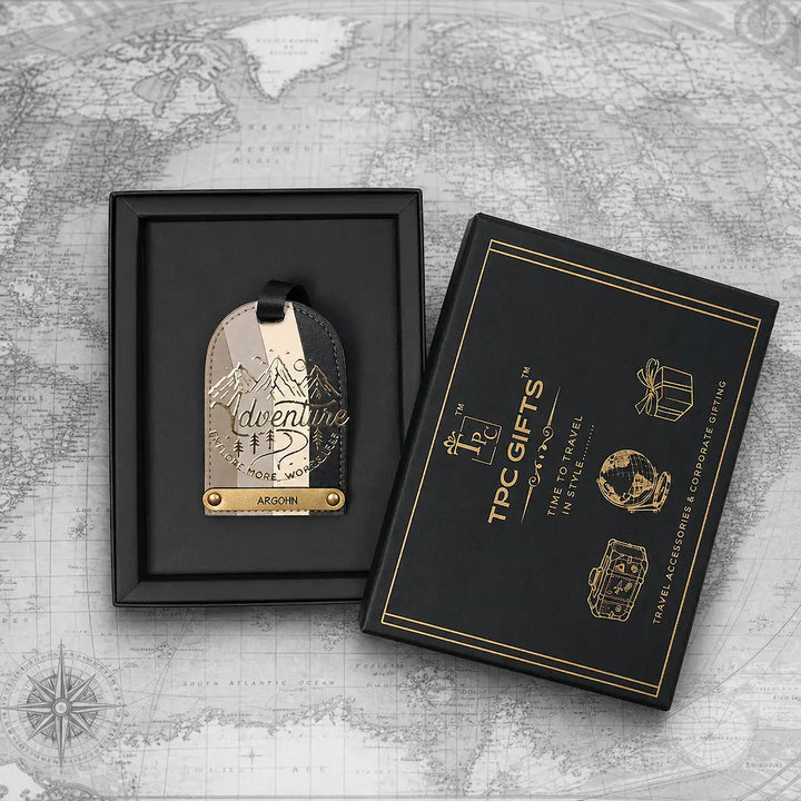 Cool Multi Tone Luggage Tag
