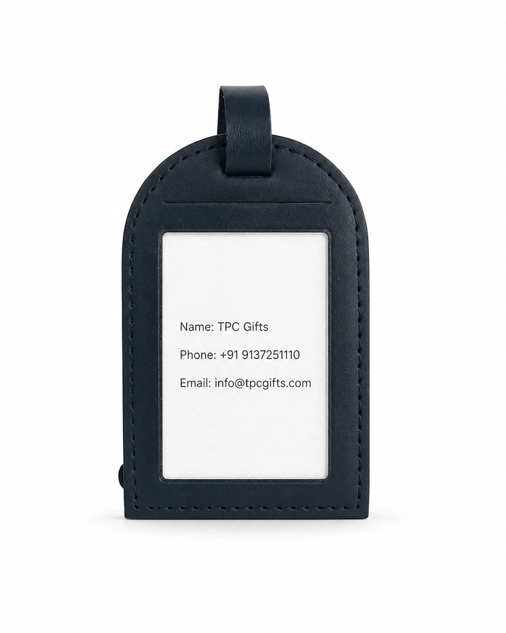 Black Zig Zag Luggage Tag