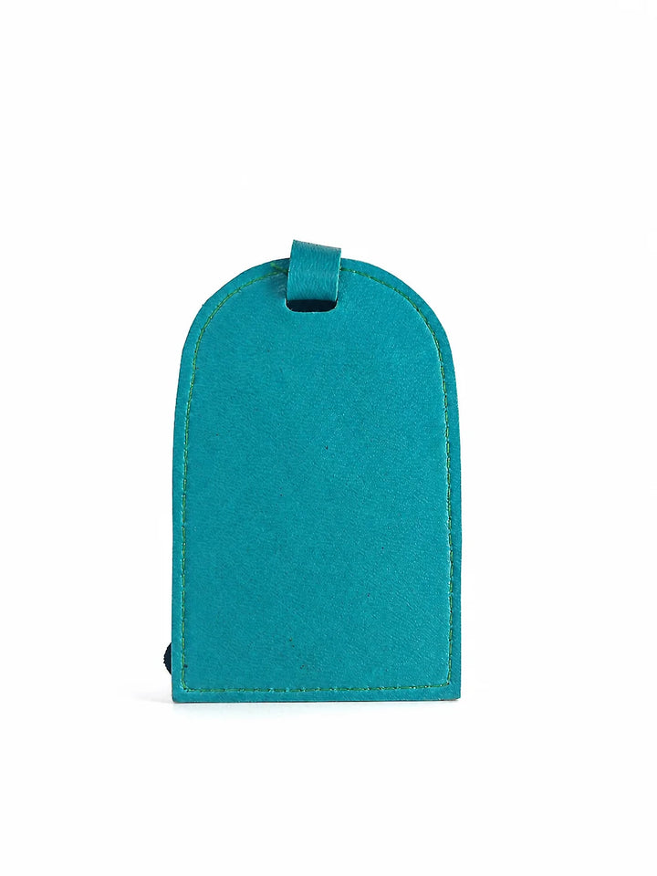 Turquoise Luggage Tag