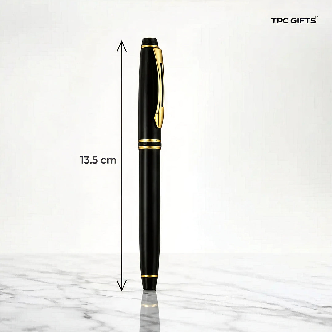 Classic Black – Personalised Pen with Name