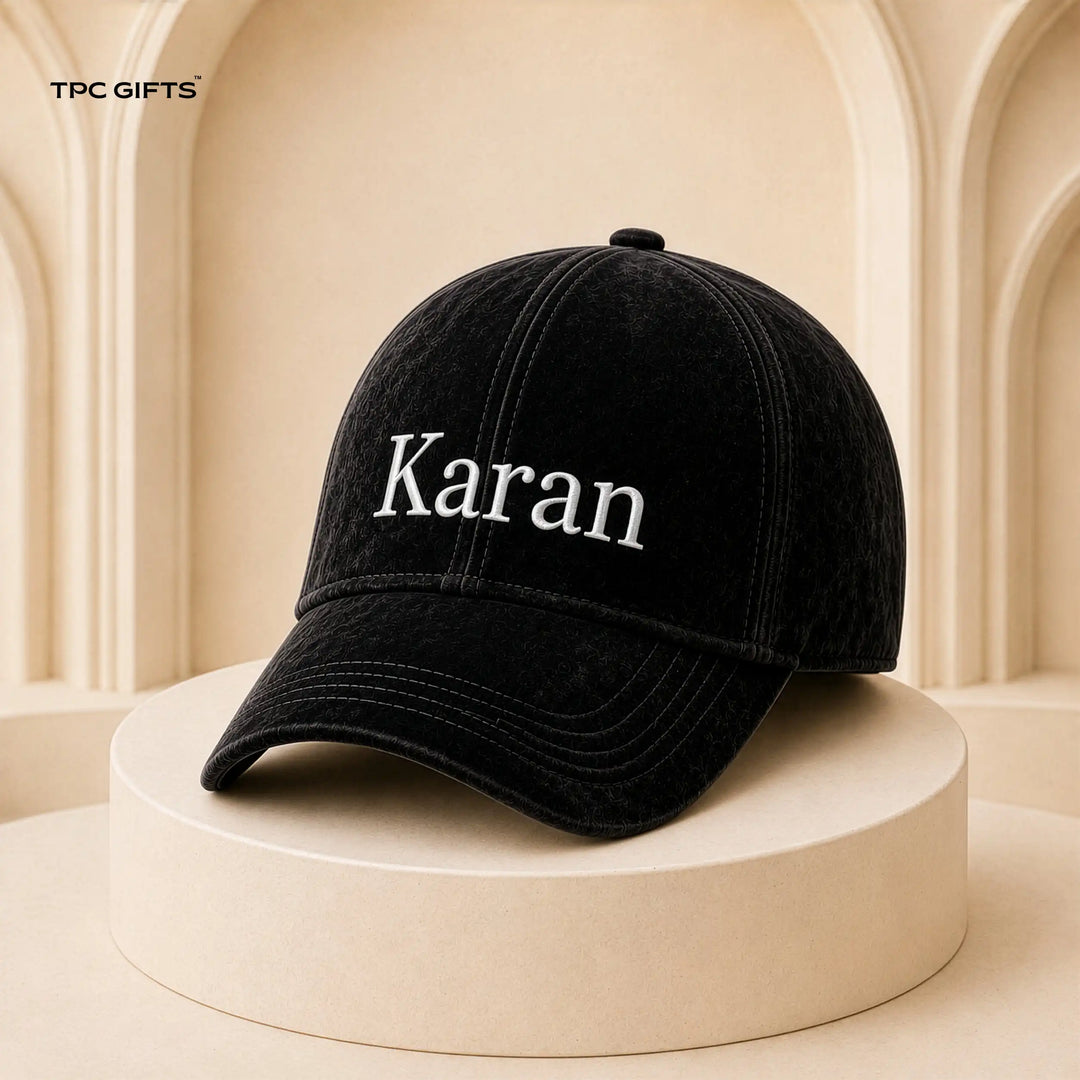 Personalised Velvet Cap
