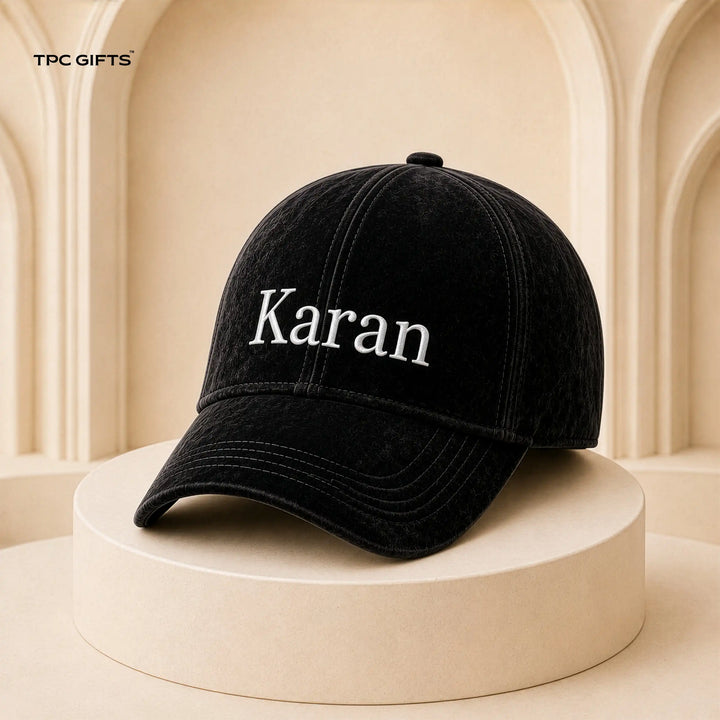 Personalised Velvet Cap
