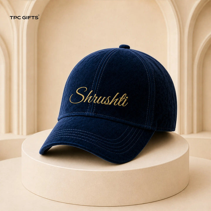 Personalised Velvet Cap