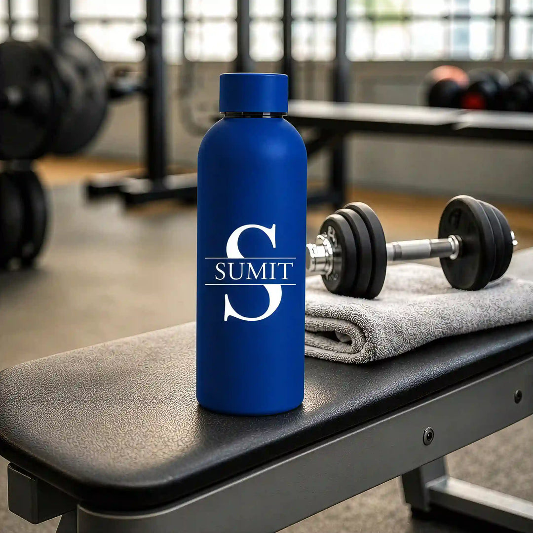 Personalized Water Bottle with Name – 500ml Insulated Stainless Steel