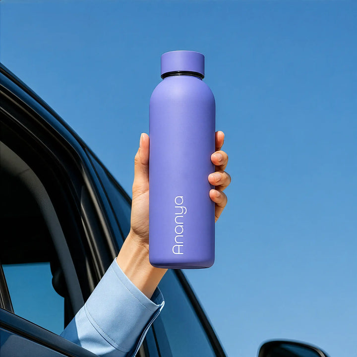 Personalized Water Bottle with Name – 500ml Insulated Stainless Steel