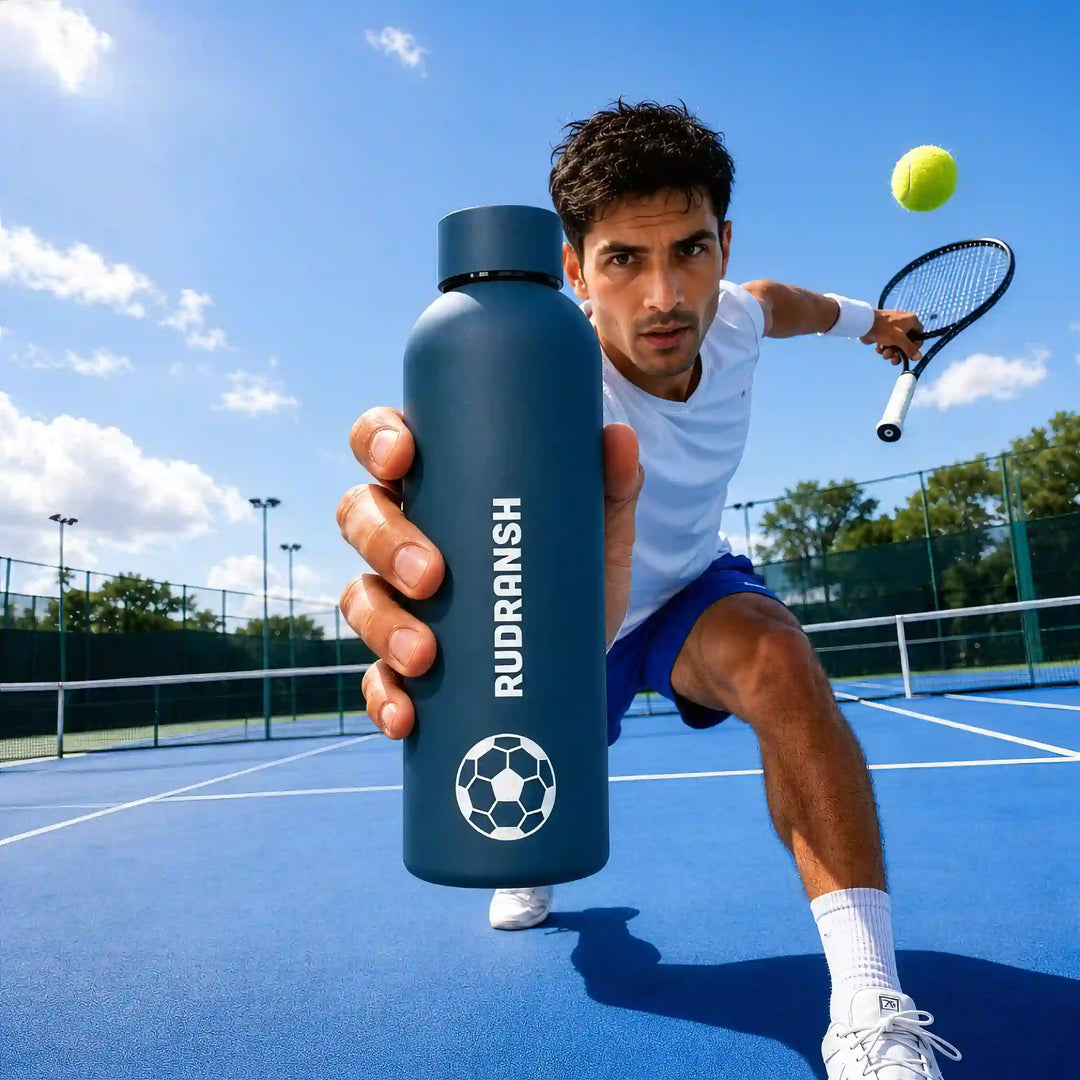 Personalized Water Bottle with Name – 500ml Insulated Stainless Steel