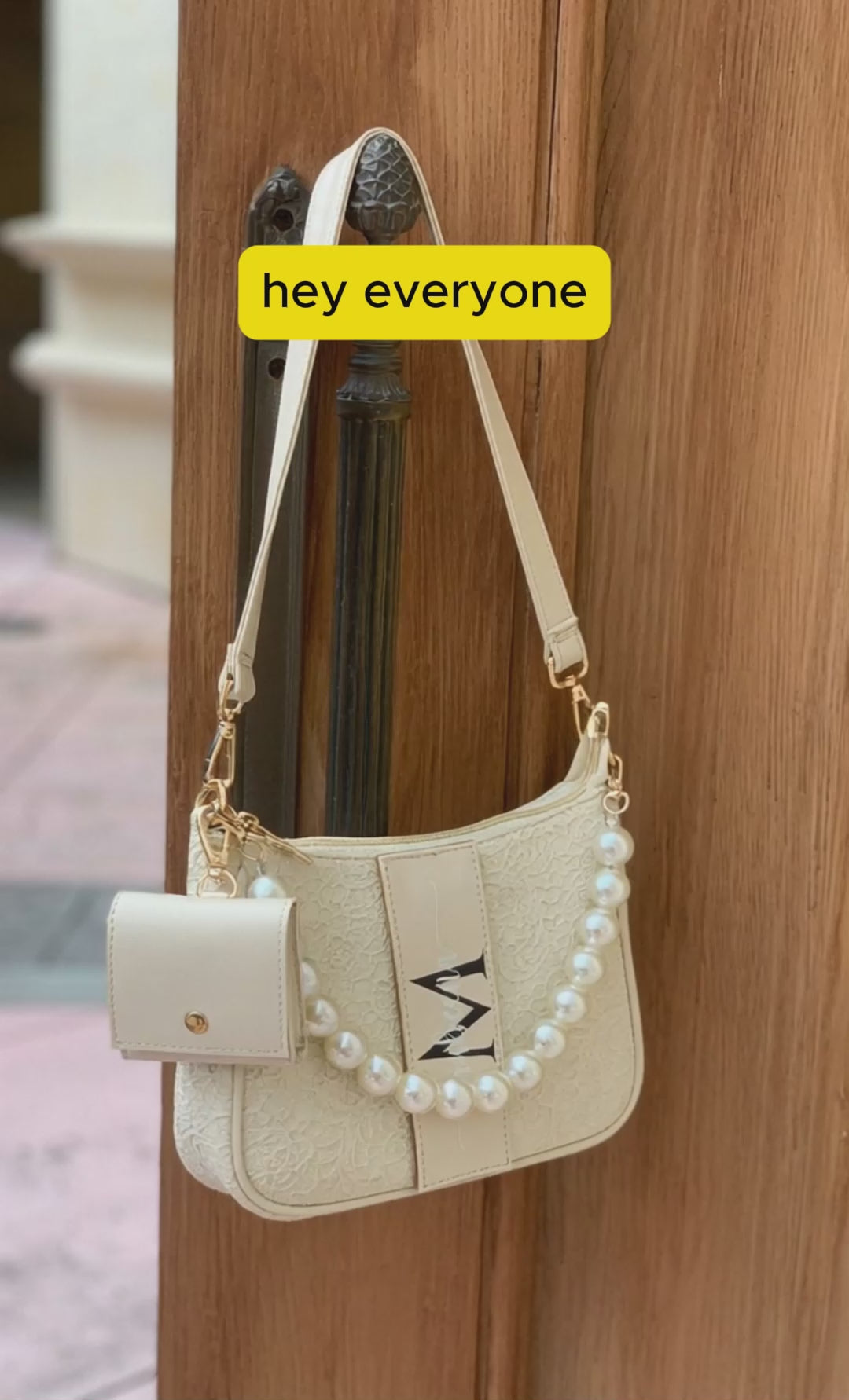 Mini Sling Bag - Monochrome Royal Jewel