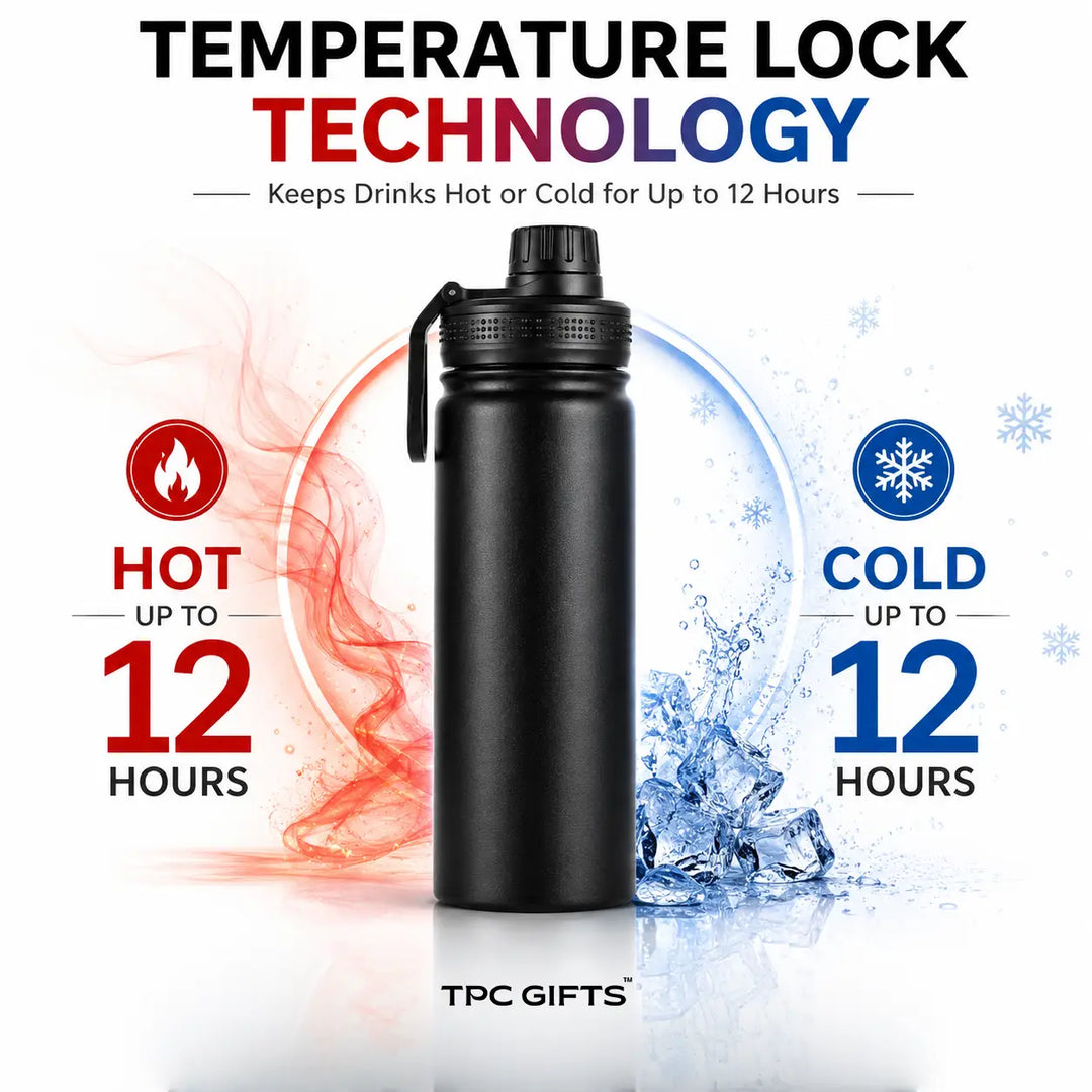 Charge Personalised Insulated Sports Water Bottle – 660ml